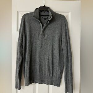 Banana Republic Half Zip Pull Over, With Buttons